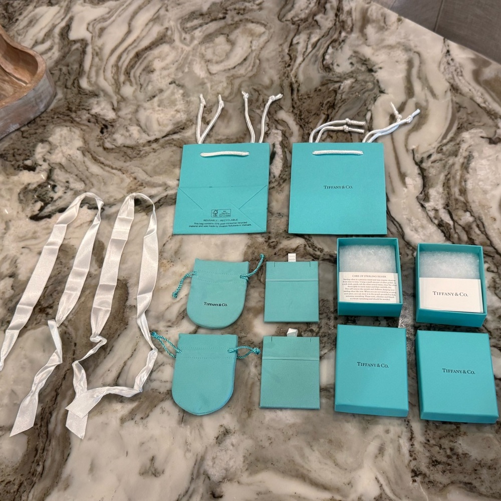 Tiffany & Co. Turquoise Packaging Collection